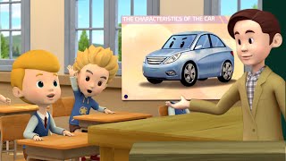 La Sécurité Routière Apprise avec Papa│Classe de Sécurité POLI│Dessin Animé│Robocar POLI télé [upl. by Llarret]