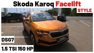 Skoda KAROQ 2022 Style Interior amp Exterior Review [upl. by Yelnek735]