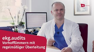 Vorhofflimmern mit regelmäßiger Überleitung Ist das möglich – ekgaudits  ekgtraining [upl. by Kelam]