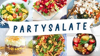 Die besten Grillsalate  Partysalate fürs Buffet  einfach amp schnell zum Vorbereiten  TRYTRYTRY [upl. by Atsillak]