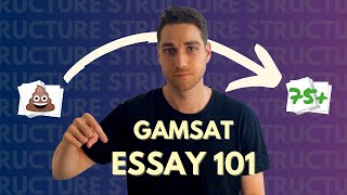 How to write a 75 GAMSAT essay  free essay guide [upl. by Nivrad729]