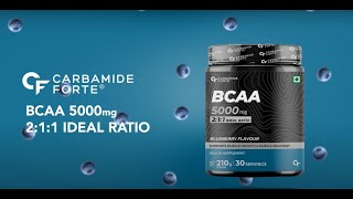 Carbamide Forte BCAA Your Essential Workout Companion [upl. by Pirbhai34]