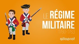 Le régime militaire  Histoire  Alloprof [upl. by Condon]