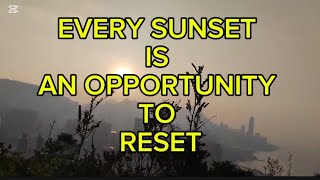 AMAZING SUNSET AT BRAEMAR HILL HONGKONG viralvideo [upl. by Kauppi101]