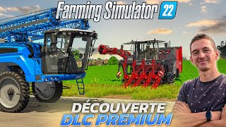 TEST et DÉCOUVERTE DU DLC PREMIUM DE FARMING SIMULATOR 22  New map [upl. by Nhtanhoj575]