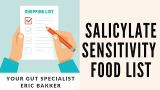 Salicylate Sensitivity Food List Safe Very Low Low Moderate High Very High Crazy High [upl. by Marceau]