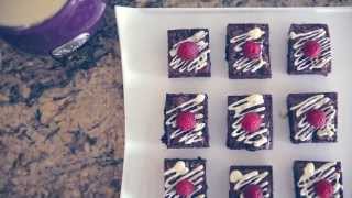 Velata Recipe of the Month—June 2013 Raspberry Brownies [upl. by Llerrit509]