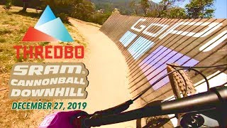 CANNONBALL DOWNHILL FULL RUN  Thredbo MTB Park  December 27 2019 [upl. by Ezana220]