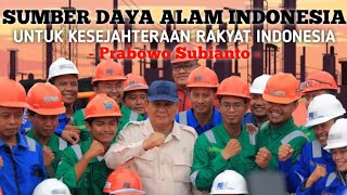 SDA INDONESIA UNTUK RAKYAT  Prabowo Subianto [upl. by Agem]