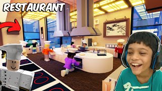 We opened a RESTAURANT in ROBLOX  Restaurant Tycoon 2 [upl. by Leik]