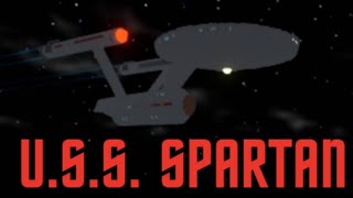 New roblox plane crazy star trek ship showcase USS SPARTAN NCC1765 [upl. by Sirdna]