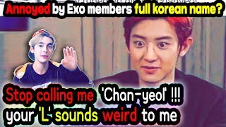 how to pronounce EXO real names perfectly in Korean [upl. by Llirrem]