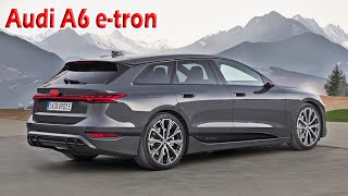 Audi A6 Avant etron  all features animated [upl. by Triley]