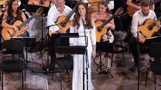 Recuerdos de la Alhambra F Tárrega  100 Guitars ft V Zacharopoulou live Herodion 16916 [upl. by Lizned]