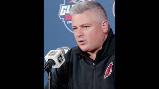 MICD UP Sheldon Keefe gets Devils ready for Global Series Czechia [upl. by Neirol273]