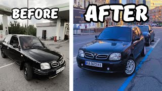 Building a Nissan Micra K11 in 5 minutes [upl. by Anaihr]