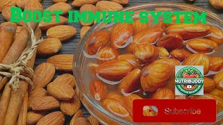 Benefits of soaked almonds  Health benefits  Broost your immune system [upl. by Nnyllaf]