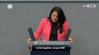 BSW Sevim Dagdelen Bundestag 171024 Zur nationalen Sicherheitsstrategie [upl. by Grier]