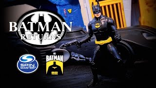 BATMAN RETURNS Spin Master Batman 85 Years quotBatman Returnsquot Batman Figure Review [upl. by Nyladnewg]