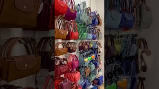 🌹👜 You Wont Believe This Longchamp Le Pliage Handbag Colorful Wall Display Transformation [upl. by Johns510]