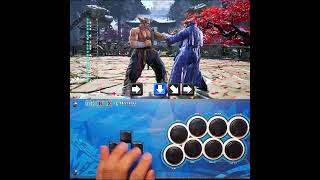 How to do Heihachi wavedash in Tekken 8 with Mixbox  WASD Keyboard  Leveless controller Mixbox [upl. by Avitzur]