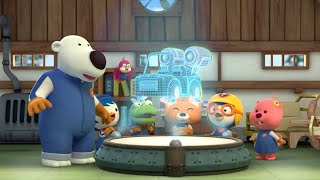 Pororo and his Friends Create a New Design for their Sled [upl. by Lindeberg171]