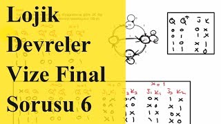 Sayısal Tasarım Vize ve Final Soruları 6 Lojik Devre Tasarımı  Mantık Devreleri Lojik Dijital [upl. by Oisorbma]