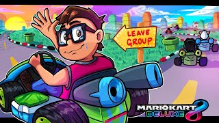 Saying Goodbye To The Group In Mario Kart 8 😢 [upl. by Ajiak]