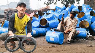 quotIncrediblequot Process Of Making Tricycle Tires From Scratch In A Local Factory [upl. by Etta]