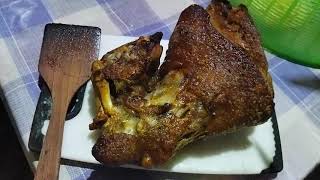 Air Fried Crispy Pata ng Cooking Ama [upl. by Arev889]