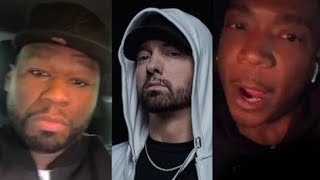 EMINEM 50 CENT JA RULE BEEF REACTIONS [upl. by Younglove]