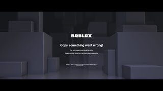 ROBLOX IS DOWN RIGHT NOW [upl. by Niamreg885]