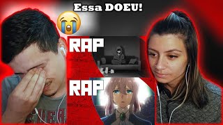 REACT EM CASAL  2 EM 1  VMZ  RAP DEPRESSÃO E ANSIEDADE [upl. by Noll]