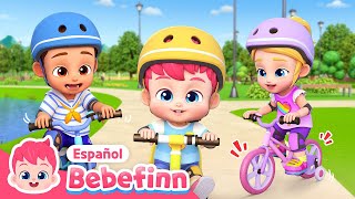 Aprendamos a Montar en Bicicleta🚲  EP99  Canciones Infantiles  Bebefinn en español [upl. by Hessney]