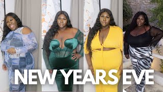 PLUS SIZE OUTFIT INSPO TRY ON HAUL  YOU NEED THESE DRESSES SIS  PRETTYLITTLETHING TRY ON HAUL [upl. by Cutty]