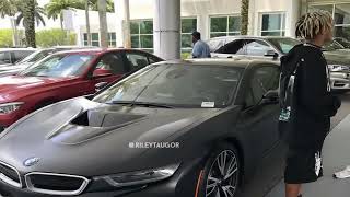 XXXTentacion  Drives BMW i8 [upl. by Treve]