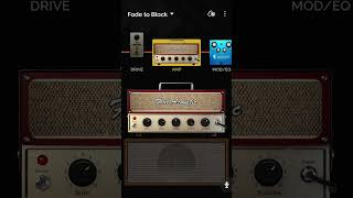 Fade to BlackTone tutorial metallica music metal guitarpedals heavymetal rockmusic [upl. by Ynobe176]