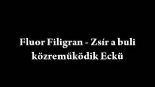 Fluor Filigran  Zsír a buli kzr Eckü [upl. by Bevers]