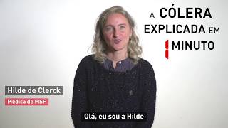 A Cólera explicada em 1 minuto [upl. by Suzan]