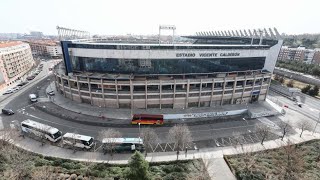 Timelapse de la demolición del Vicente Calderón 1706201917062020 [upl. by Aynekat237]