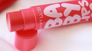 Maybelline Baby Lips  Cherry Kiss Review [upl. by Dan]