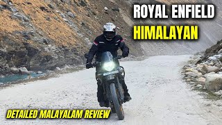 New Royal Enfield Himalayan detailed Review Malayalam  Royal Enfield Himalayan [upl. by Secunda832]