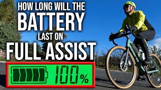 Orbea D30 1x  How long will the battery last on full assist [upl. by Kinsley328]