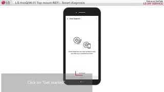 LG ThinQ WiFi Refrigerator Smart Diagnosis [upl. by Thorn]