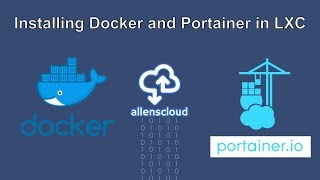 Installing Docker and Portainer in LXC [upl. by Randie]