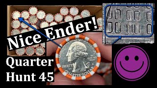 Nice Ender  Quarter Hunt 45 Coin Roll Hunt [upl. by Perrine]