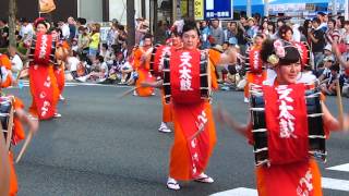 盛岡さんさ踊り 2013  岩手県盛岡市 [upl. by Euqinommod944]