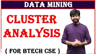 cluster analysis in data mining properties  data mining  machine learning  ns lectures [upl. by Oninotna]