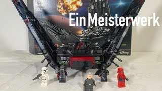 Super Leistung👍Review Lego Star Wars 75256 Kylo Ren‘s Shuttle [upl. by Eniarral]