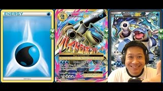 New MEGA BLASTOISE Deck How Bench DMG and Healing is Game Changing [upl. by Elrem]